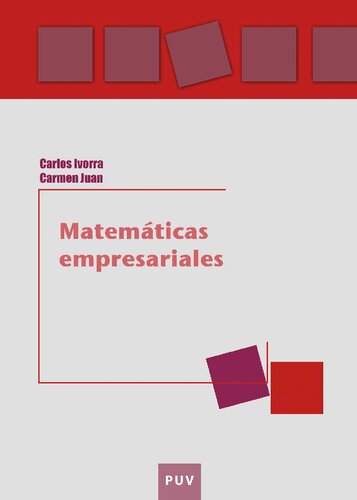 Matemáticas empresariales.