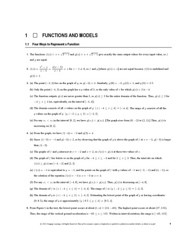 Solutions Manuals for Calculus Early Transcendentals