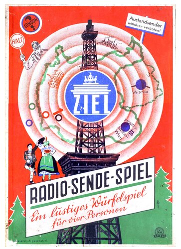 Radio-Sende-Spiel - Ein lustiges Wuerfelspiel fuer 4 Personen (um 1942, 3 S., Scan)