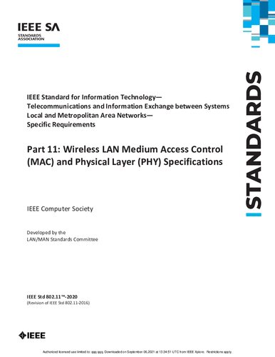 IEEE Std 802.11™‐2020