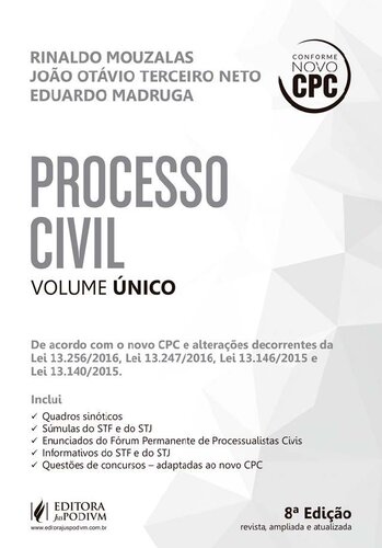 Processo Civil - Volume unico