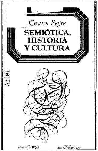 Semiótica, historia y cultura