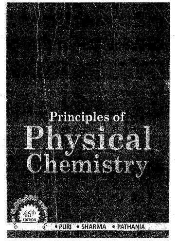 Principles of Physical Chemistry