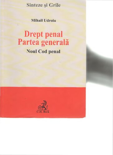 Drept penal- partea generală