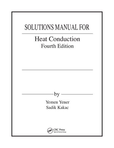 Heat Conduction