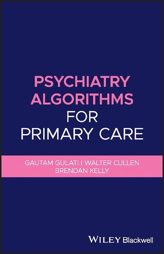 Psychiatry algorithms for primary care