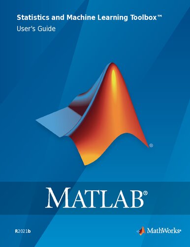 Matlab. Statistics and Machine Learning Toolbox. User's Guide