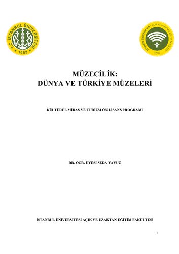 Müzecilik:Dünya ve Türkiye Müzeleri