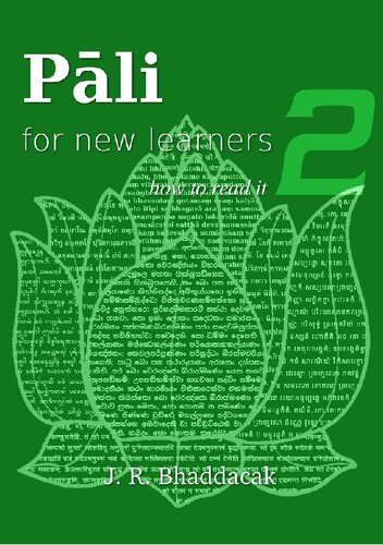 Pali for New Learners, Book 2