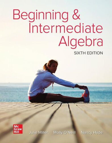 Beginning & intermediate algebra