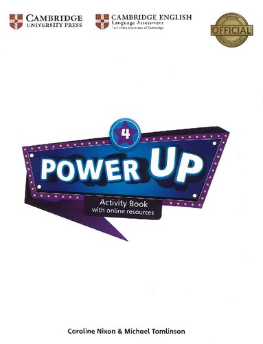 Power Up 4 Activity Book