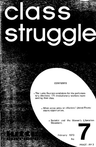 lutte de classe / class struggle / lucha de clase FRA/ENG/ESP (1972-80) #7