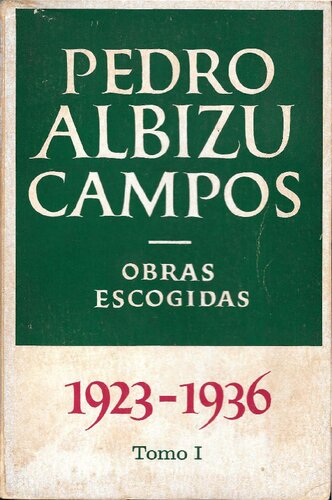 Pedro Albizu Campos : obras escogidas