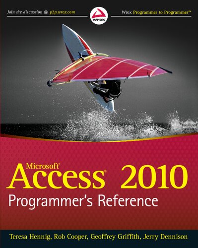 Microsoft Access 2010 Programmer’s Reference