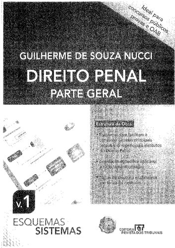 Esquemas e Sistemas. Direito Penal - Volume 1