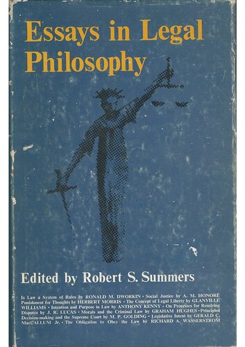 Essays in legal philosophy