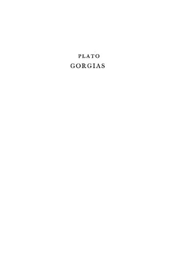 Gorgias: a revised text