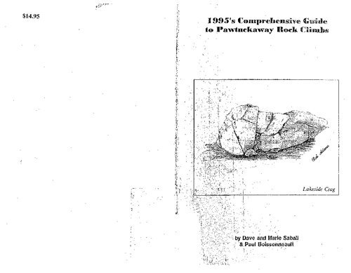 1995's Comprehensive Guide to Pawtuckaway Rock Climbs