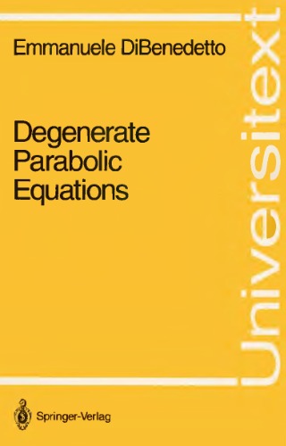 Degenerate parabolic equations