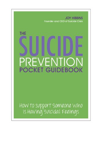 The Suicide Prevention Pocket Guidebook