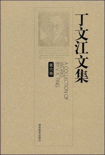 丁文江文集（第六卷）