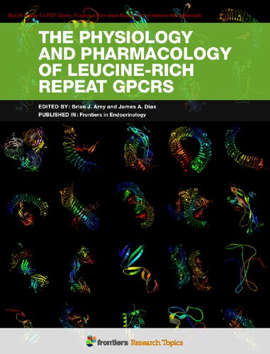 The Physiology and Pharmacology of Leucine-rich Repeat GPCRs