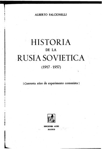 Historia de la Rusia Soviética (1917-1957)