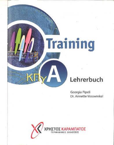 Training KPG Α - Lehrerbuch