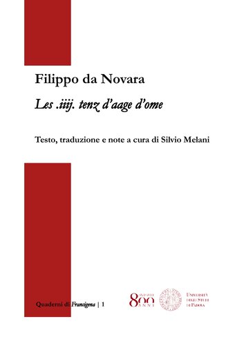 Les .iiij. tenz d’aage d’ome: Testo, traduzione e note