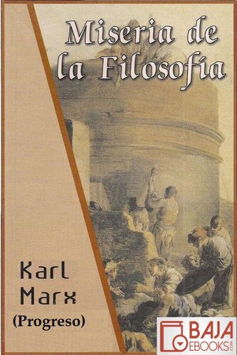 Miseria de la filosofia (Progreso)