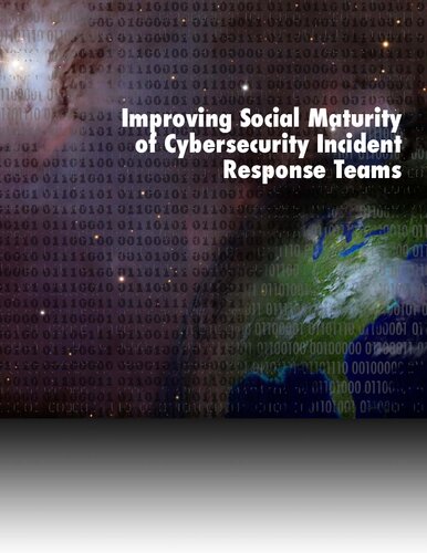 Improving Social Maturity of Cybersecurity Incident Response Teams