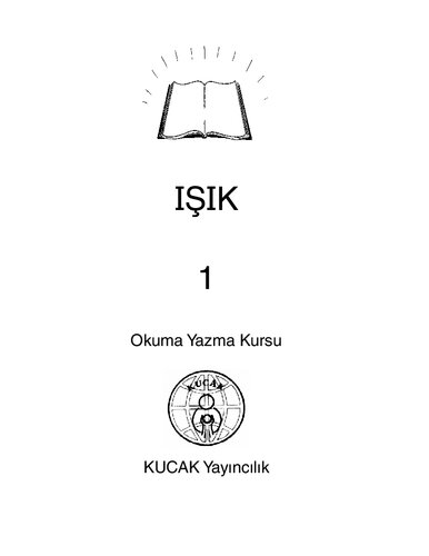 Işık 1. Okuma Yazma Kursu