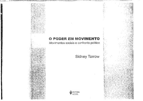 O poder em movimento: Movimentos sociais e confronto político