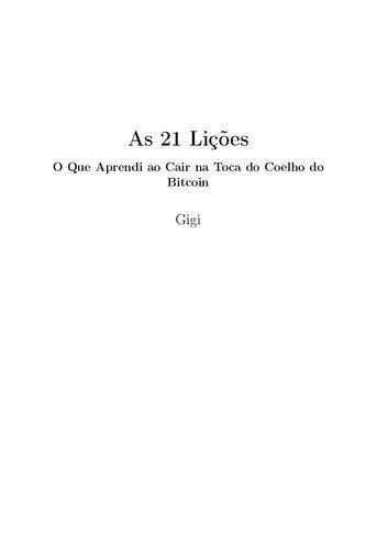 As 21 Lições