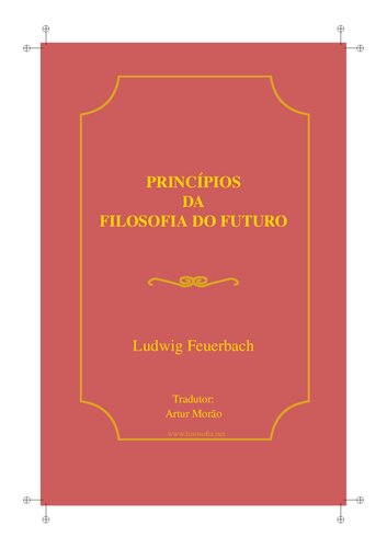 Princípios da filosofia do futuro