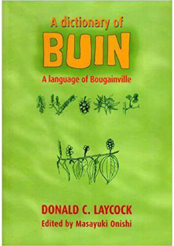 A Dictionary of Buin: A Language of Bougainville