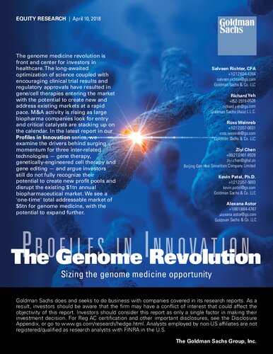 Profiles in Innovation: The Genome Revolution