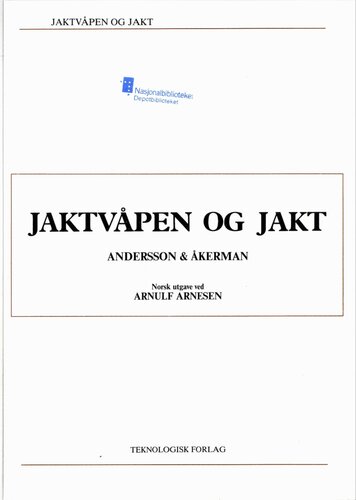 Jaktvåpen og jakt