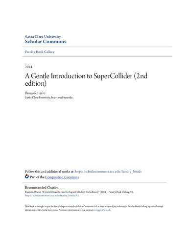 A Gentle Introduction to SuperCollider (2nd Edition)