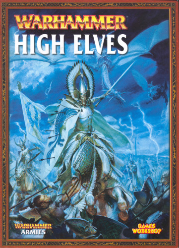 Warhammer Army Book - (Games Workshop) -  High Elves