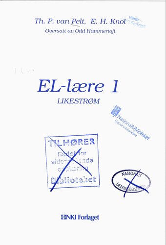 El-lære 1 : likestrøm