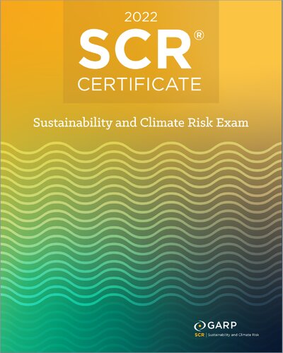 SCR 2022 Sustainibility and Climate Risk Book