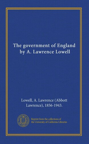 The Government of England