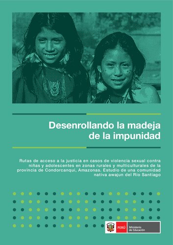 Desenrollando la madeja de la impunidad. Rutas de acceso a la justicia en casos de violencia sexual contra niñas y adolescentes en zonas rurales y multiculturales de la provincia de Condorcanqui, Amazonas. Estudio de una comunidad nativa awajún (Shíbaro/ Aents) del Río Santiago