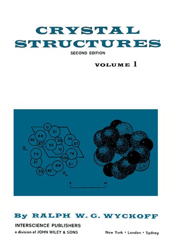 Crystal Structures - Volume 1