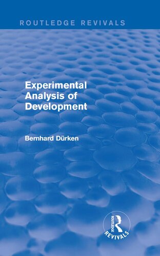 Experimental Analysis of Development