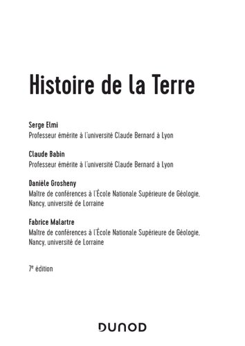 Histoire de la Terre