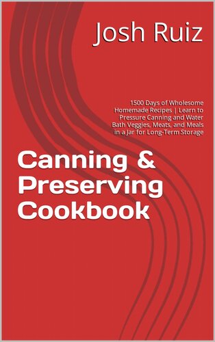 Canning & Preserving Cookbook