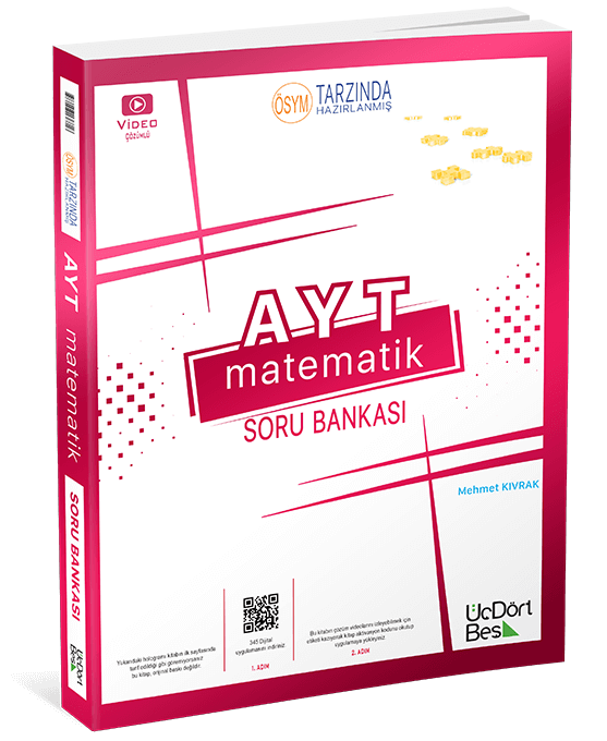 345 Yayınları 2023 AYT Matematik Soru Bankası