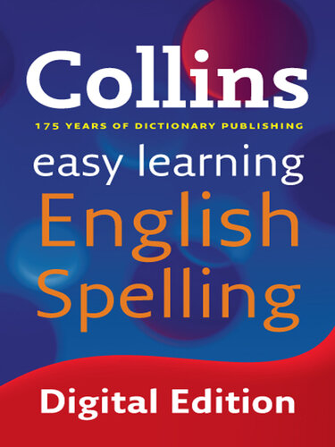 Collins Easy Learning English Spelling